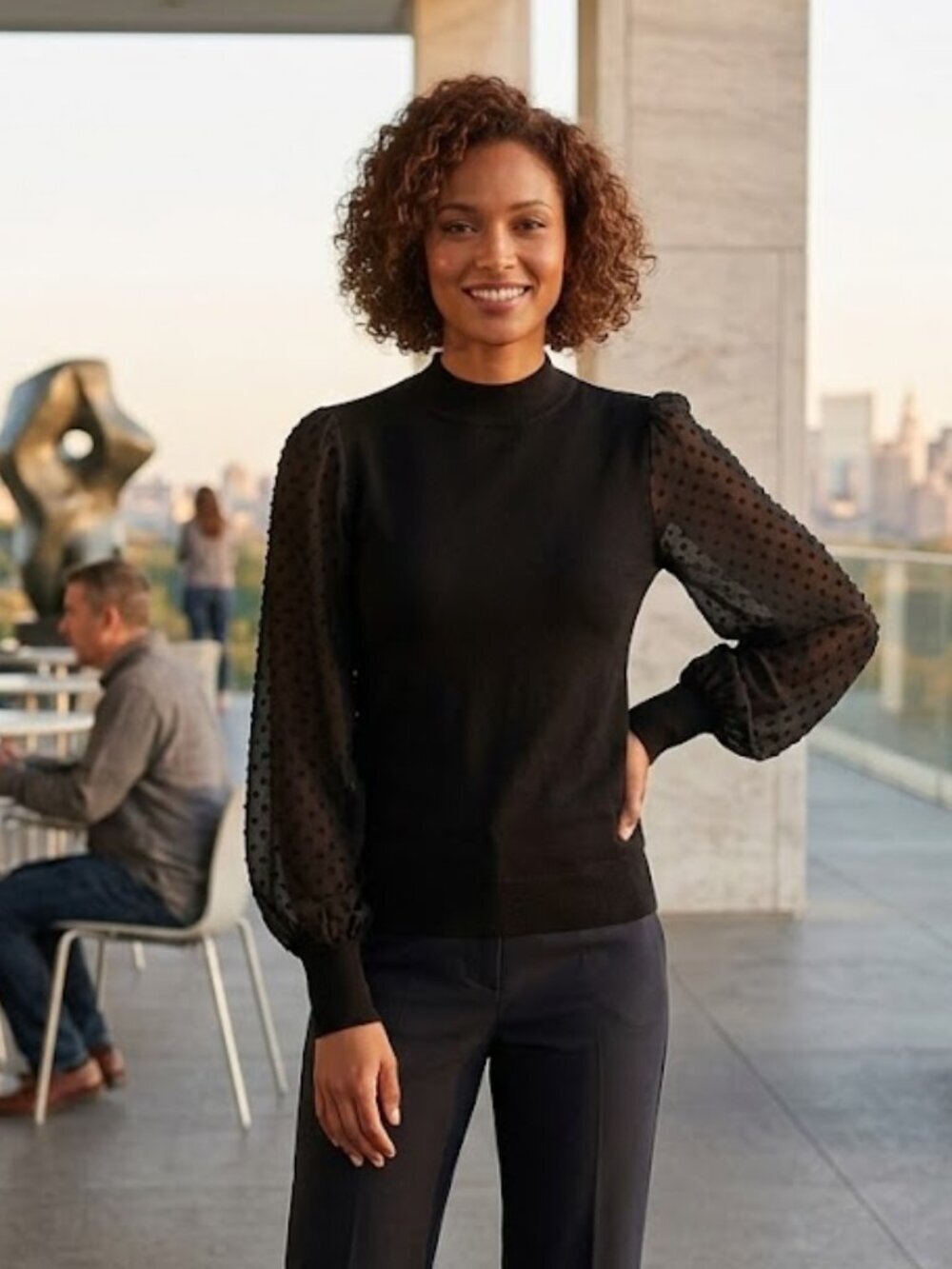 Vince Camuto Long Sleeve Blouse Vince Camuto Size S Long sleeve top
